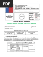 Declara Alerta Temprana Preventiva Regional Evento Meteorológico 05-05-2024