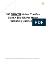 100 Proven Niches 2