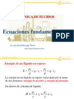 SEMANA 4 Ecuaciones Fundamentales de Un Flujo II