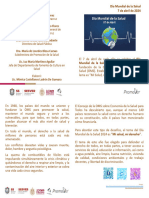 1 Día Mundial de La Salud 7 Abril Boletin