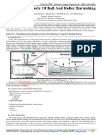 Comparative Study of Ball and Roller Burnishing IJCRT1893221