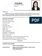 Sample Resume