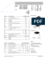 Mosfet Daaatasheet