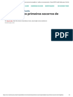 Prioridades Dos Primeiros Socorros de Emergência - Lesões e Envenenamentos - Manual MSD Versão Saúde para A Família