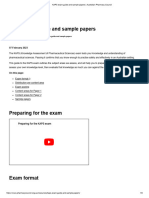 KAPS Exam Guide and Sample Papers - Australian Pharmacy Council