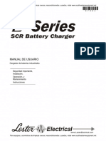 Lester e Series SCR Battery Charger Manual