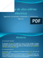 Sistema de Alza Vidrios Electrico