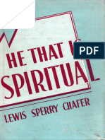 Lewis Sperry Chafer El Que Es Espiritual