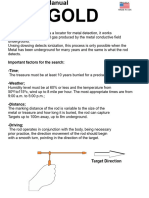 MANUAL X Gold 20234 - Ingles