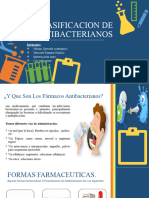 Clasificacion de Antibacterianos