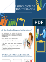 Clasificacion de Antibacterianos