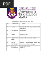 Individual Assignment ECO410 (Muhammad Afiq Ikhwan Bin Mohd Nor Azalee, 2022771813)