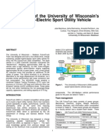 Development of The University of Wisconsin's Parallel Hybrid-Electric Sport Utility Vehicle