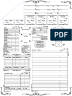 Hollowed Kingdoms Sheet Fillable