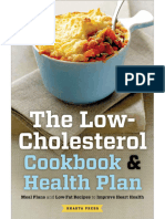 The Low Cholesterol Cookbook & Health Plan