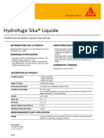 Hydrofuge Sika Liquide