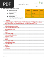 HTML Worksheet 2