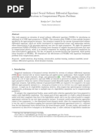 008 Parameterized Neural Ordinary Differential Equations: Applications To Computational Physics Problems