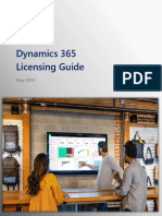 Dynamics 365 Licensing Guide - May 2024