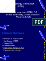 Protein Energy Malnutrition Imam April 2019