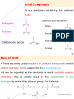 Reactions of Carbonyl Compounds