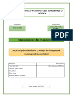 Management Du Changement Groupe 1