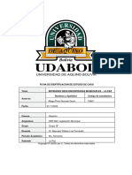 Entidad Desconcentrada Municipal de La Paz - Gonzalo Oscar Aliaga Pinto 