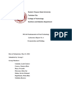 Lab Report Food Tec Final