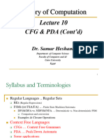 Lecture 10 CFG Pda 2