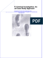 Full Download PDF of (Ebook PDF) Criminal Investigation: An Illustrated Case Study Approach All Chapter