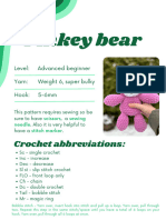 Pinkey Bear PDF Pattern