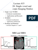 Lecture15 2019 1H MRS MRSI