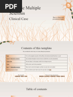 Pediatric Multiple Sclerosis Clinical Case by Slidesgo