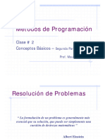 (MetProg) - Clase 02 - Conceptos Basicos