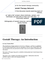 Gestalt Therapy - An Introduction Yontef