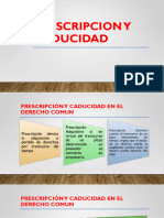 Prescripcion y Caducidad