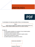 Toxicologia Clase 1 2024