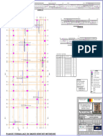 Plan de Ferraillage Du Radier Renfort Inferieure