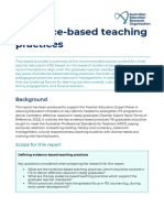 Evidence Based Teaching Practices (AERO)