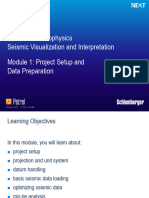 Petrel 2013 Geophysics Module 1-2 Project Setup and Data Preparation