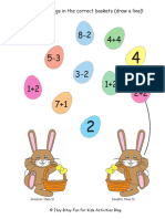 Easter Math Worksheets