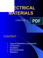 Chapter - 2 (Electrical Materials)