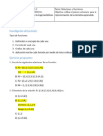 Relaciones y Funciones