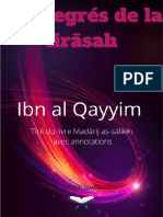 Les Degres de La Firasah Ibn Al Qayyim