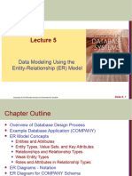 Lecture 5 - ER