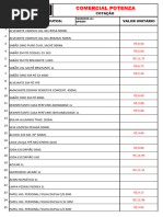 Cotaçao Geral Potenza