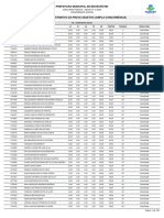 Prefeitura Municipal de Mossoró/Rn: 100 - Assistente Social Inscrição Nome LP EI LE TE CE Pontos Posição Resultado