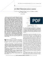 Quantum-Well Heterostructure Lasers