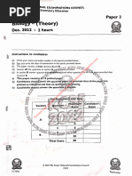 2022 KCSE Biology Paper 2 Questions Answers