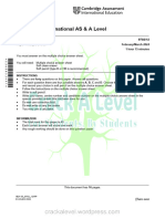 Cambridge International AS & A Level: Physics 9702/12